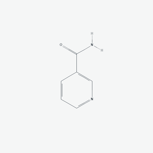 Molecular structure of niacinamide